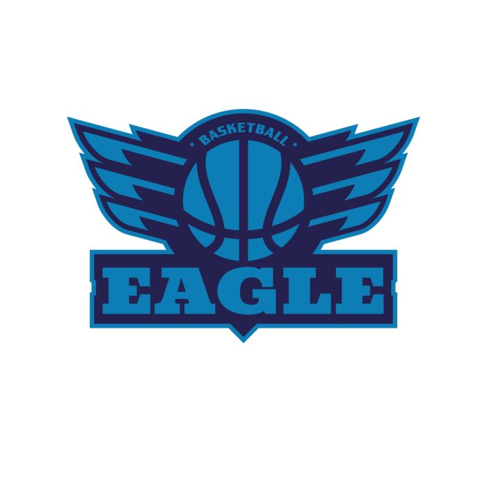 Eagle Basketball Logo Template Thumbnail