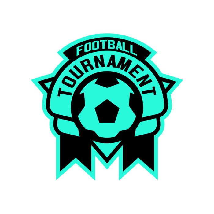 Tournament Football logo template Thumbnail