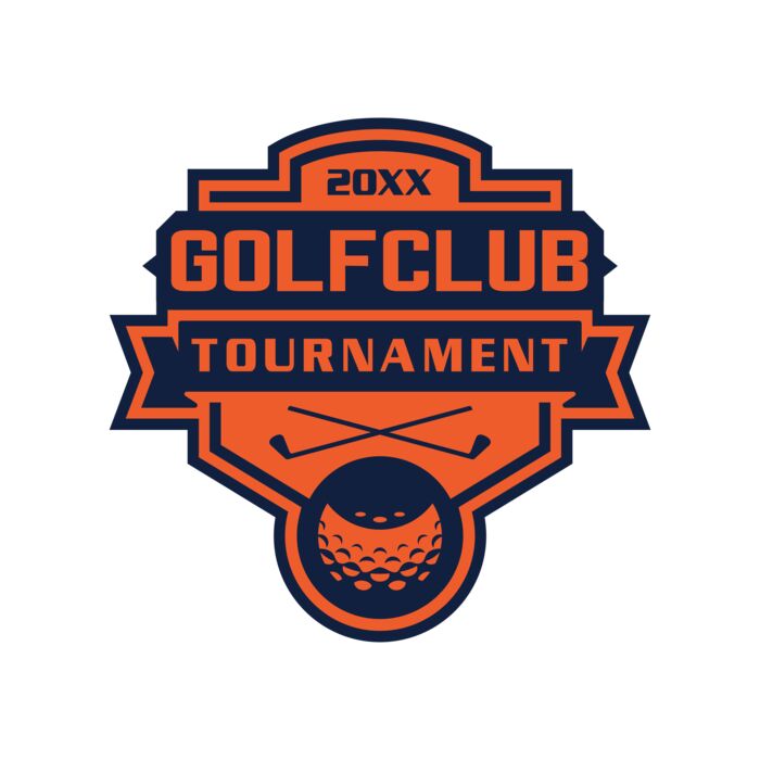 Golf club Tournament logo template 02 Thumbnail
