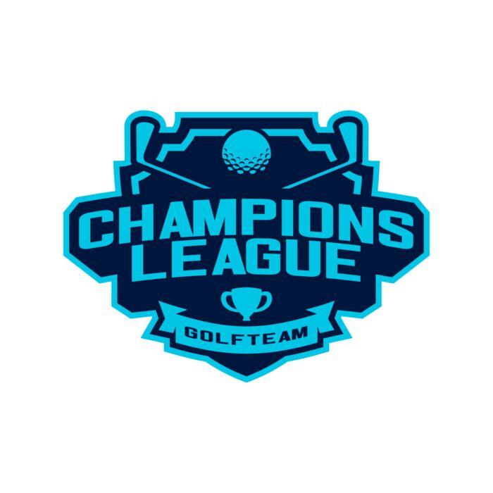 Champions League Golf Team logo template Thumbnail