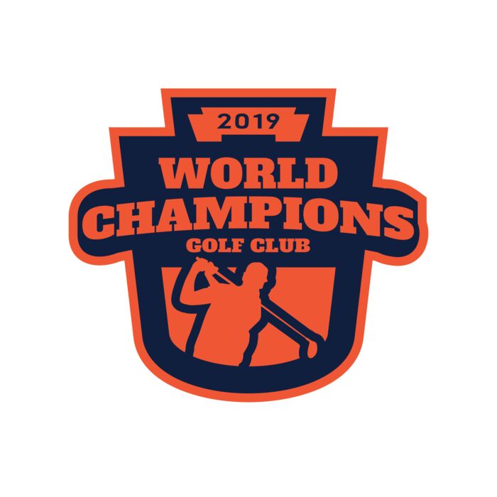 World Champions Golf club logo template Thumbnail