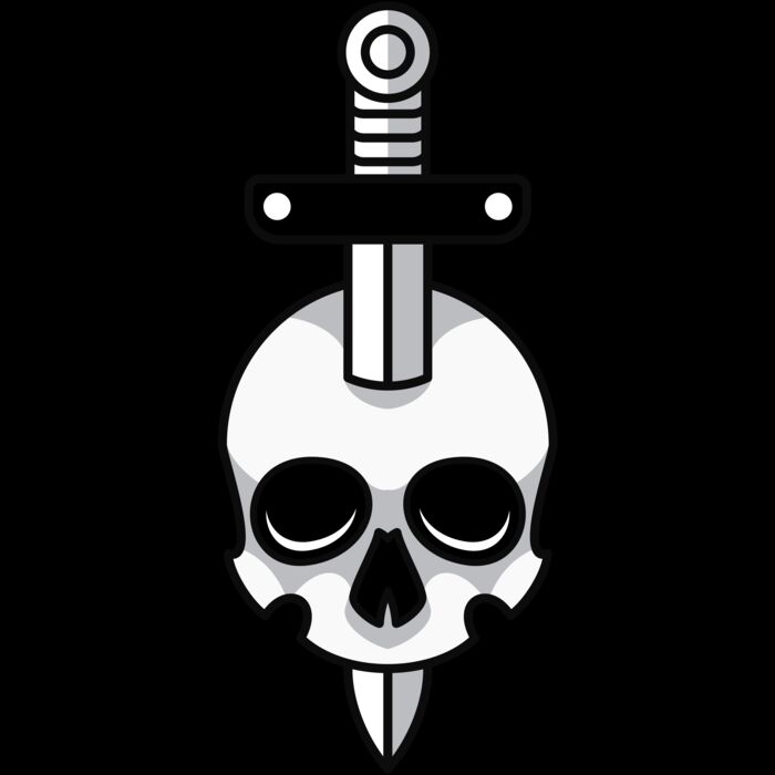 Elements Skull logo template 07 Thumbnail