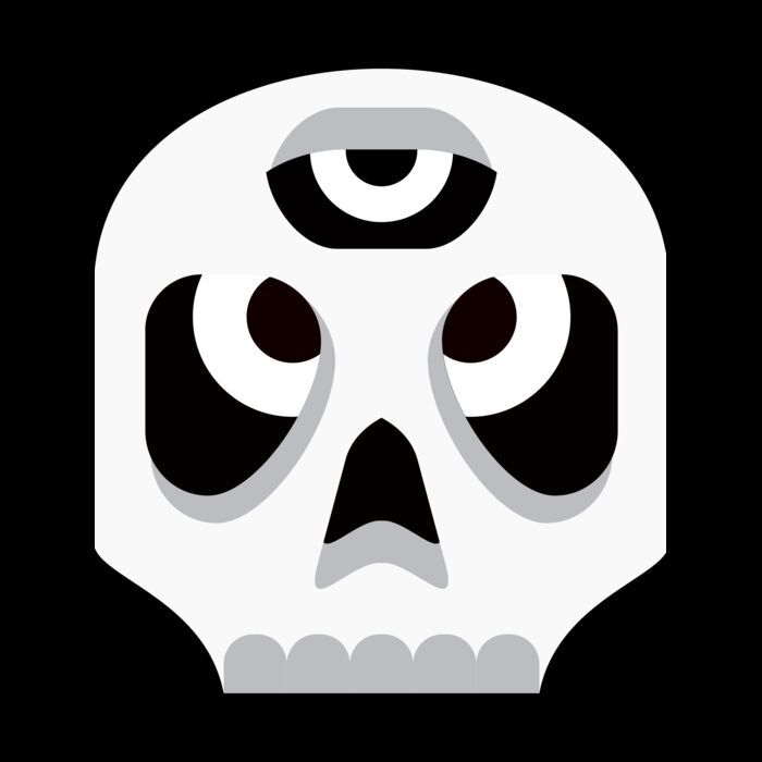 Elements Skulls logo template 18 Thumbnail