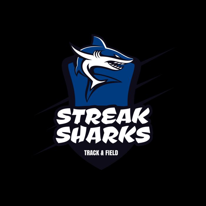 Sharks Track & Field Team Logo 01 Thumbnail