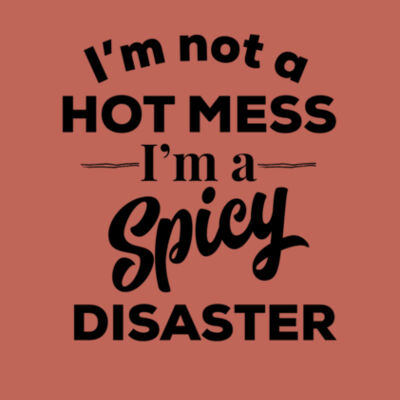 Spicy Disaster - Bella Unisex CVC Jersey Tee Design