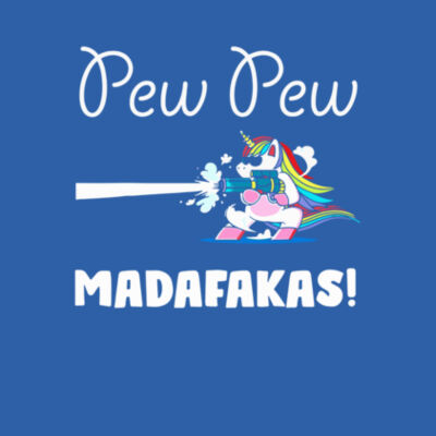 Pew Pew - Bella Unisex CVC Jersey Tee Design