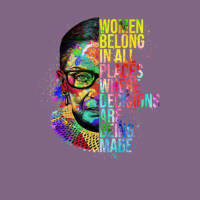 Women Belong Ruth - Bella Unisex CVC Jersey Tee Design