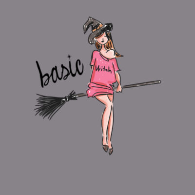 Basic Bwitch - Bella Unisex CVC Jersey Tee Design