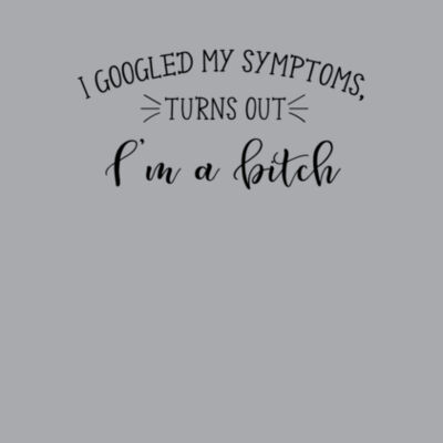 I Googled My Symptoms - Bella Unisex CVC Jersey Tee Design