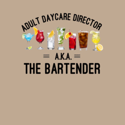 Adult Daycare Director - Bella Unisex CVC Jersey Tee Design