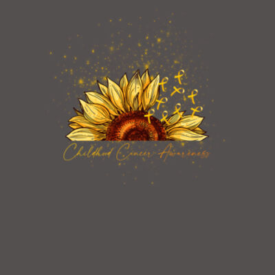 Childhood Cancer Awareness - Bella Unisex CVC Jersey Tee Design