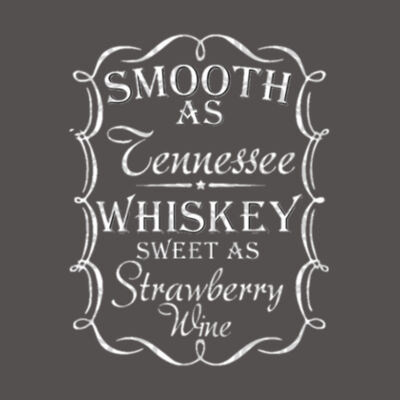 Smooth As Whiskey - Bella Unisex CVC Jersey Tee Design