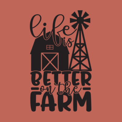 Better on the Farm - Bella Unisex CVC Jersey Tee Design