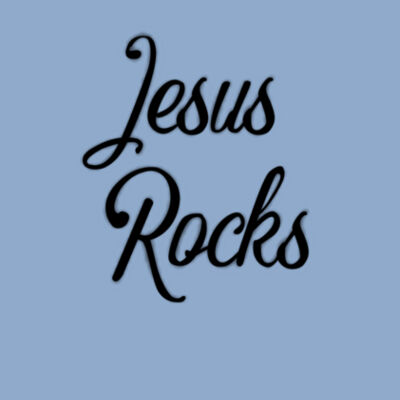 Jesus Rocks - Bella Unisex CVC Jersey Tee Design