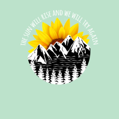 The Sun will Rise - Bella Unisex CVC Jersey Tee Design