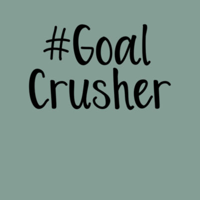 Goal Crusher - Bella Unisex CVC Jersey Tee Design