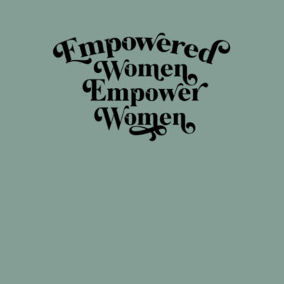 Empowered Women - Bella Unisex CVC Jersey Tee Design