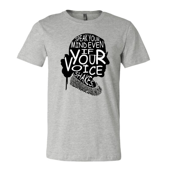 Speak Your Mind Ruth - Bella Unisex CVC Jersey Tee Thumbnail