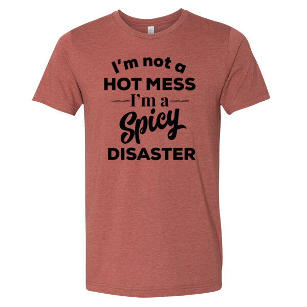 Spicy Disaster - Bella Unisex CVC Jersey Tee Thumbnail