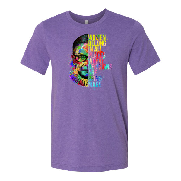 Women Belong Ruth - Bella Unisex CVC Jersey Tee Thumbnail