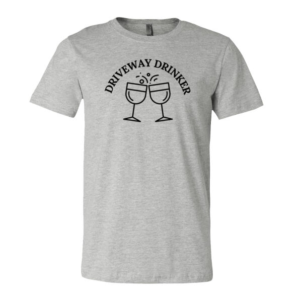 Driveway Drinker - Bella Unisex CVC Jersey Tee Thumbnail