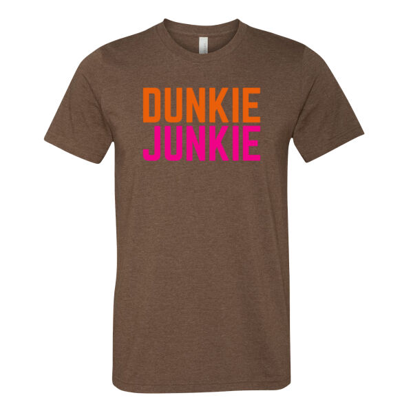 Dunkie Junkie - Bella Unisex CVC Jersey Tee Thumbnail