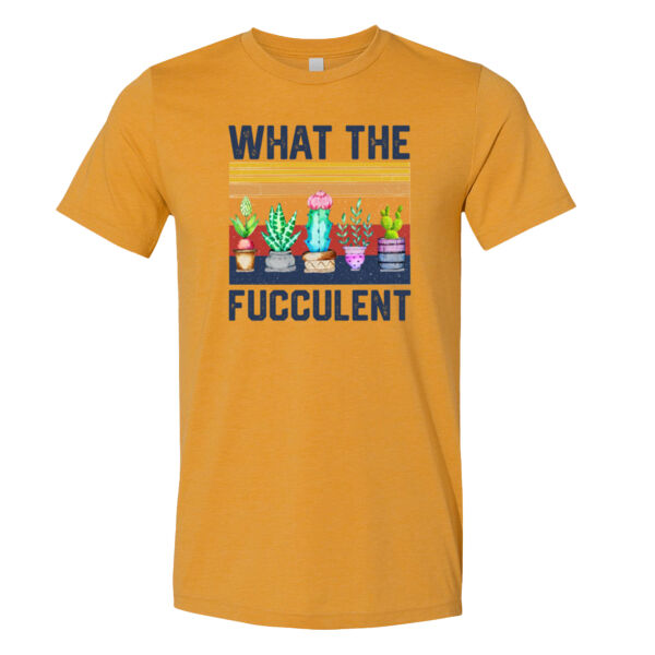 What the Succulent - Bella Unisex CVC Jersey Tee Thumbnail