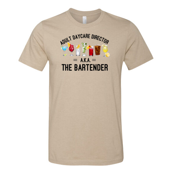 Adult Daycare Director - Bella Unisex CVC Jersey Tee Thumbnail
