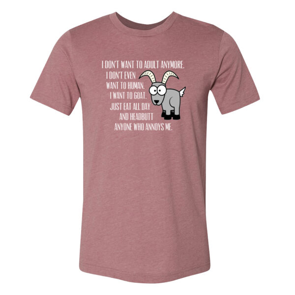 Headbutt Anyone - Bella Unisex CVC Jersey Tee Thumbnail