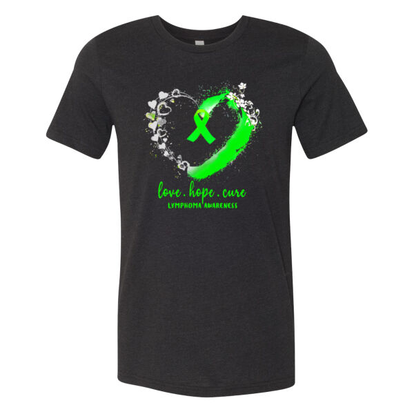 Lymphoma Awareness - Bella Unisex CVC Jersey Tee Thumbnail