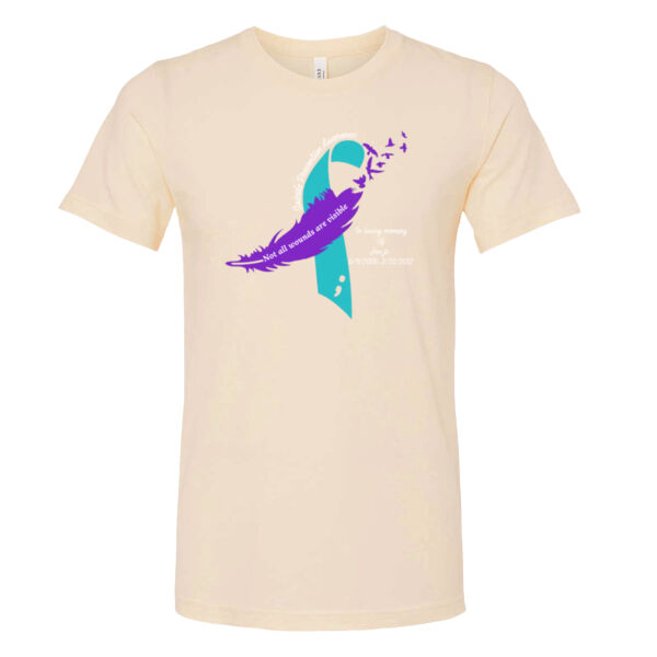Suicide Prevention Awareness - Bella Unisex CVC Jersey Tee Thumbnail