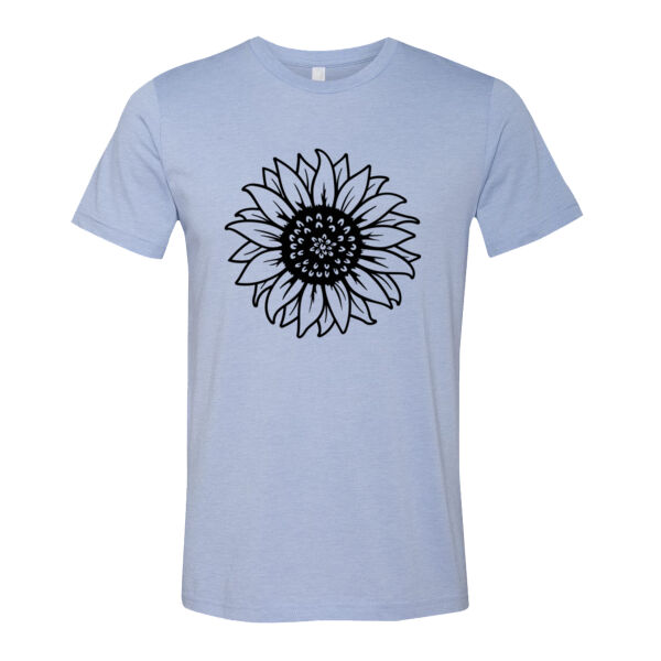 Country Sunflower - Bella Unisex CVC Jersey Tee Thumbnail