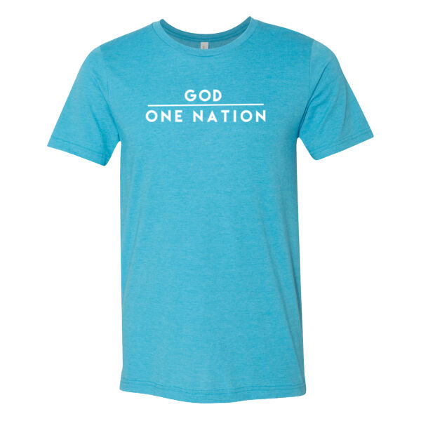 One Nation Under God - Bella Unisex CVC Jersey Tee Thumbnail