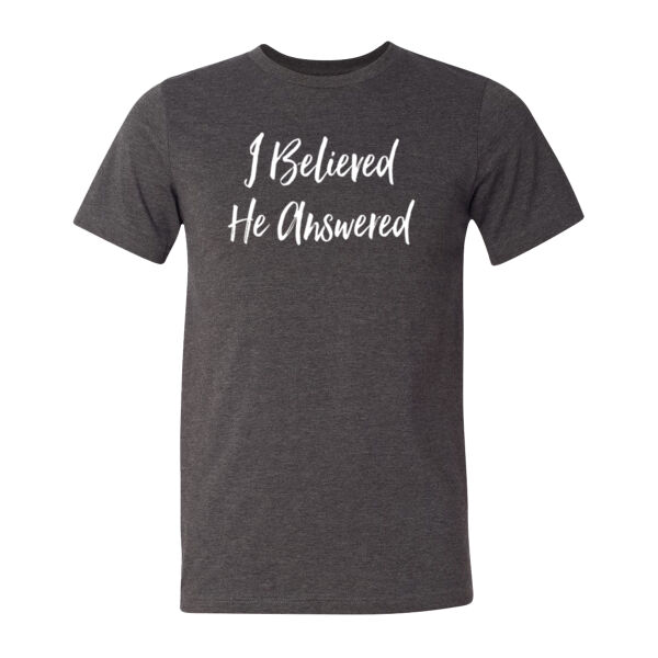 I Believed - Bella Unisex CVC Jersey Tee Thumbnail