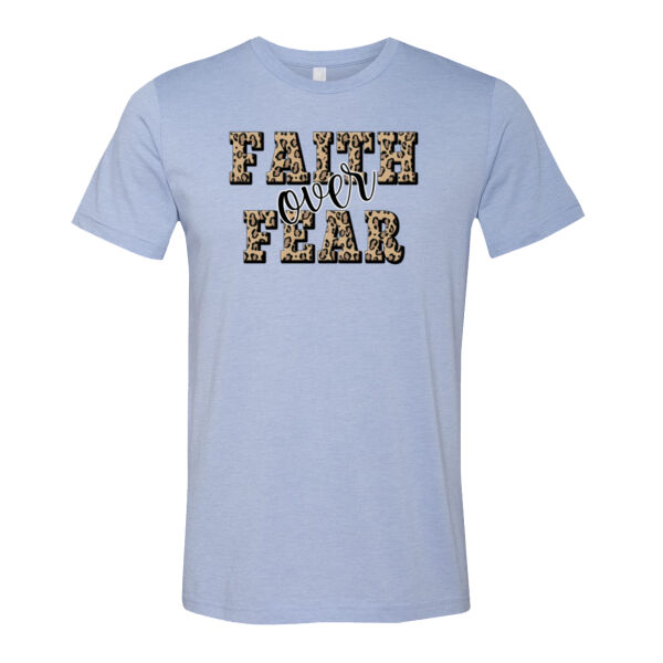 Faith Over Fear - Bella Unisex CVC Jersey Tee Thumbnail