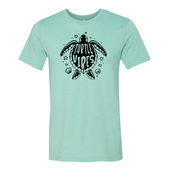 Turtle Vibes - Bella Unisex CVC Jersey Tee Thumbnail