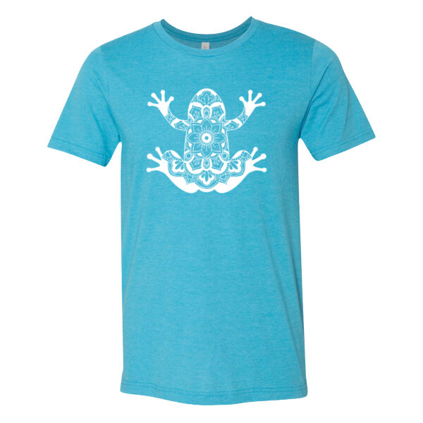 Mandala Frog - Bella Unisex CVC Jersey Tee Thumbnail