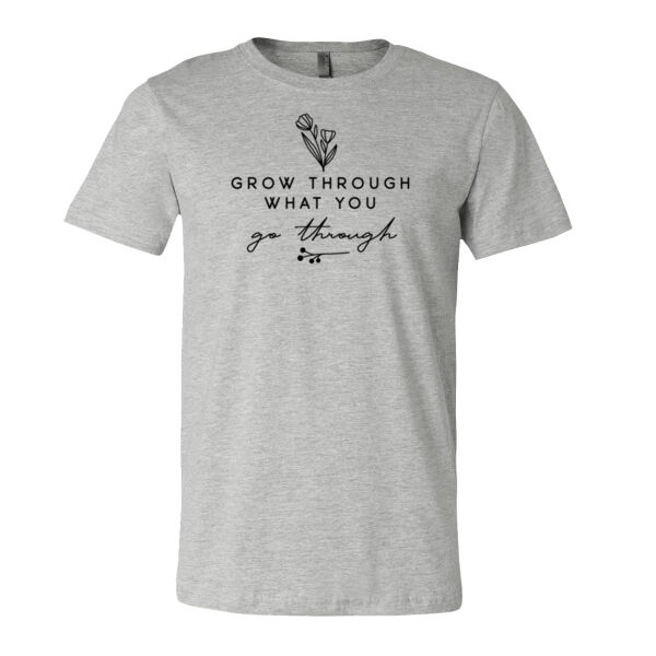 Grow Through - Bella Unisex CVC Jersey Tee Thumbnail