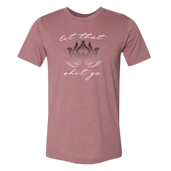 Let that S go - Bella Unisex CVC Jersey Tee Thumbnail
