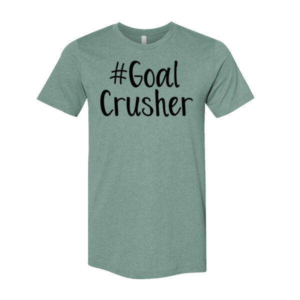 Goal Crusher - Bella Unisex CVC Jersey Tee Thumbnail
