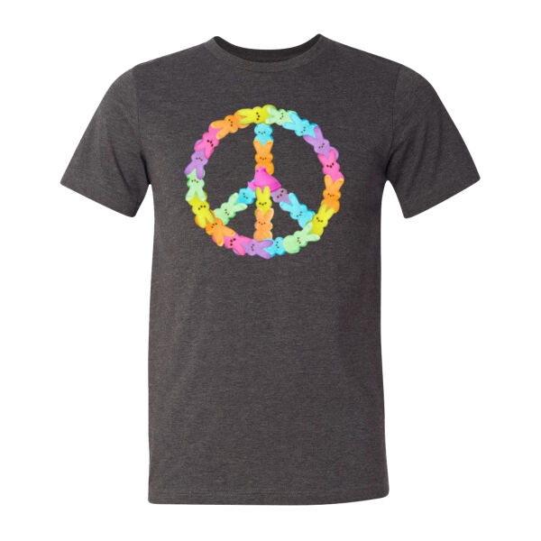Peace Bunnies - Bella Unisex CVC Jersey Tee Thumbnail