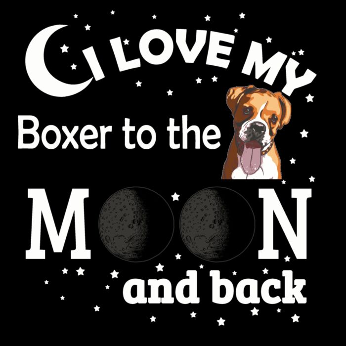 05 i love my Boxer White Thumbnail