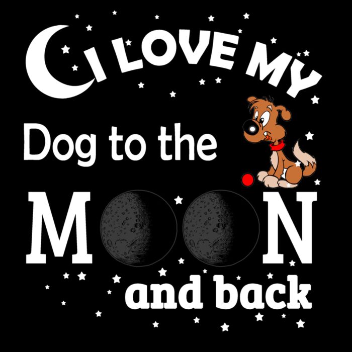 05 i love my Dog White Thumbnail