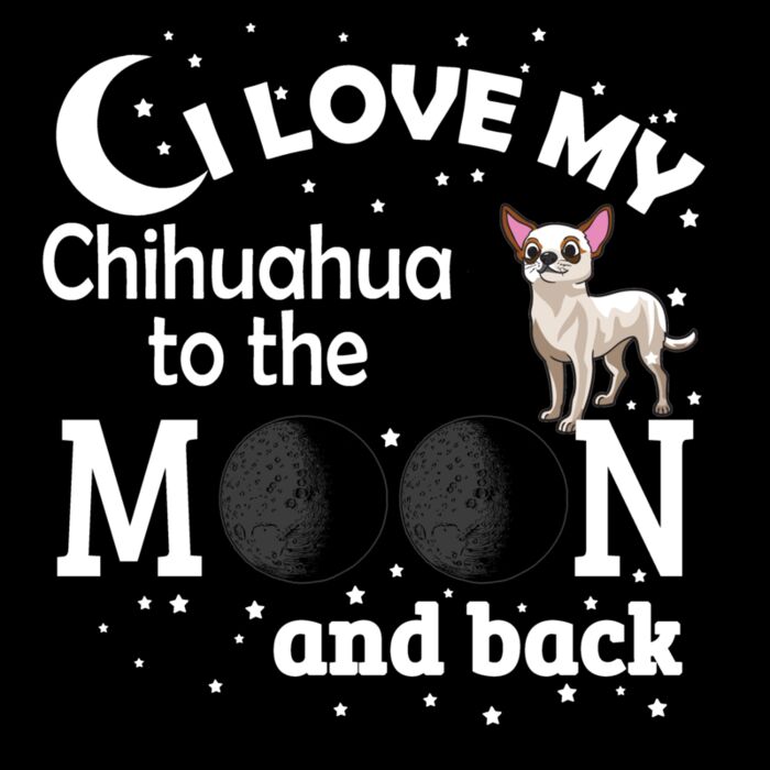 05 i love my chihuahua white Thumbnail