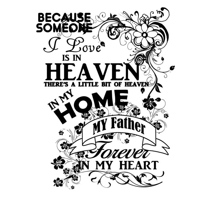 04 Father heaven in my home black Thumbnail