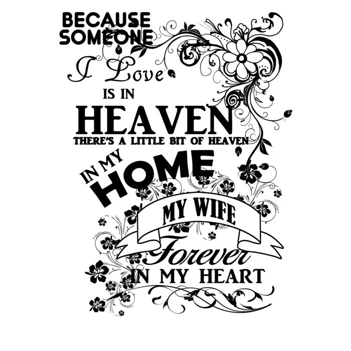 04 WIFE heaven in my home black Thumbnail