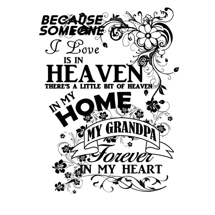 04 grandpa heaven in my home black Thumbnail