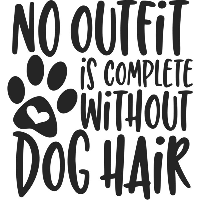 no outfit is complete without dog hair Thumbnail