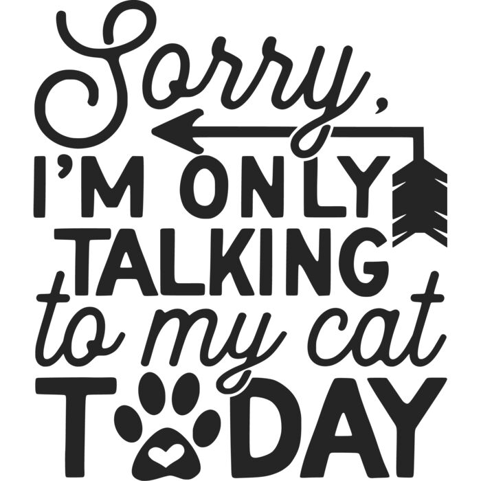 sorry im only talking to my cat today Thumbnail