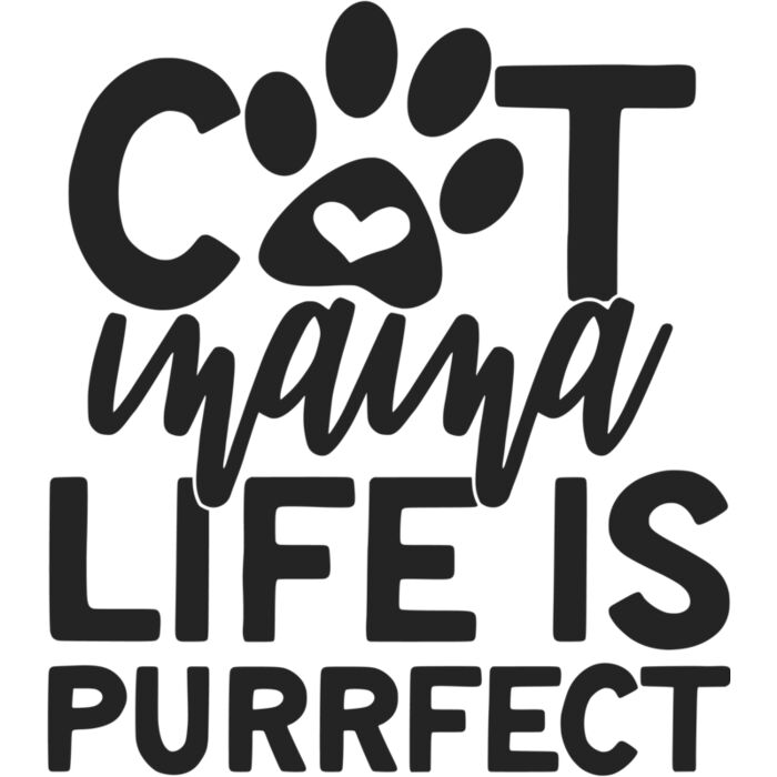 cat mama life is purrfect Thumbnail